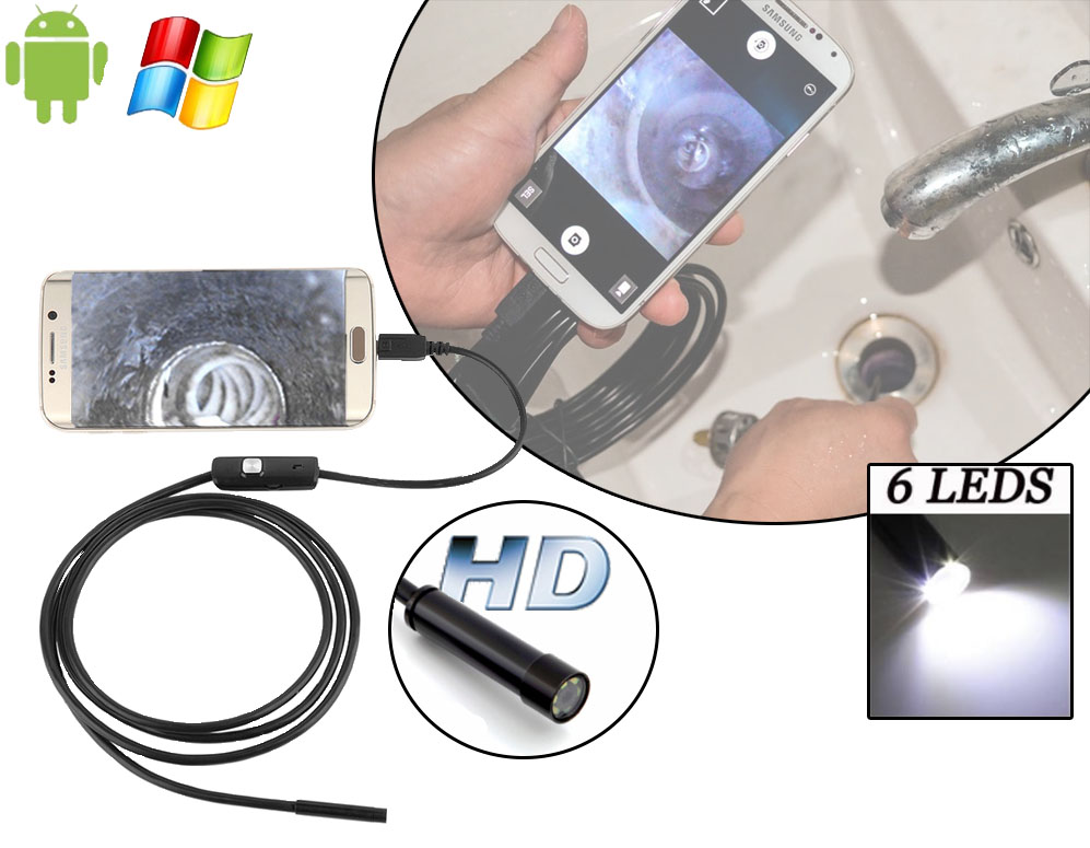 Click to Buy - HD Endoscoop voor Android en PC