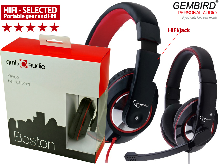 Click to Buy - HiFi Headphone | Boston of Glossy Black