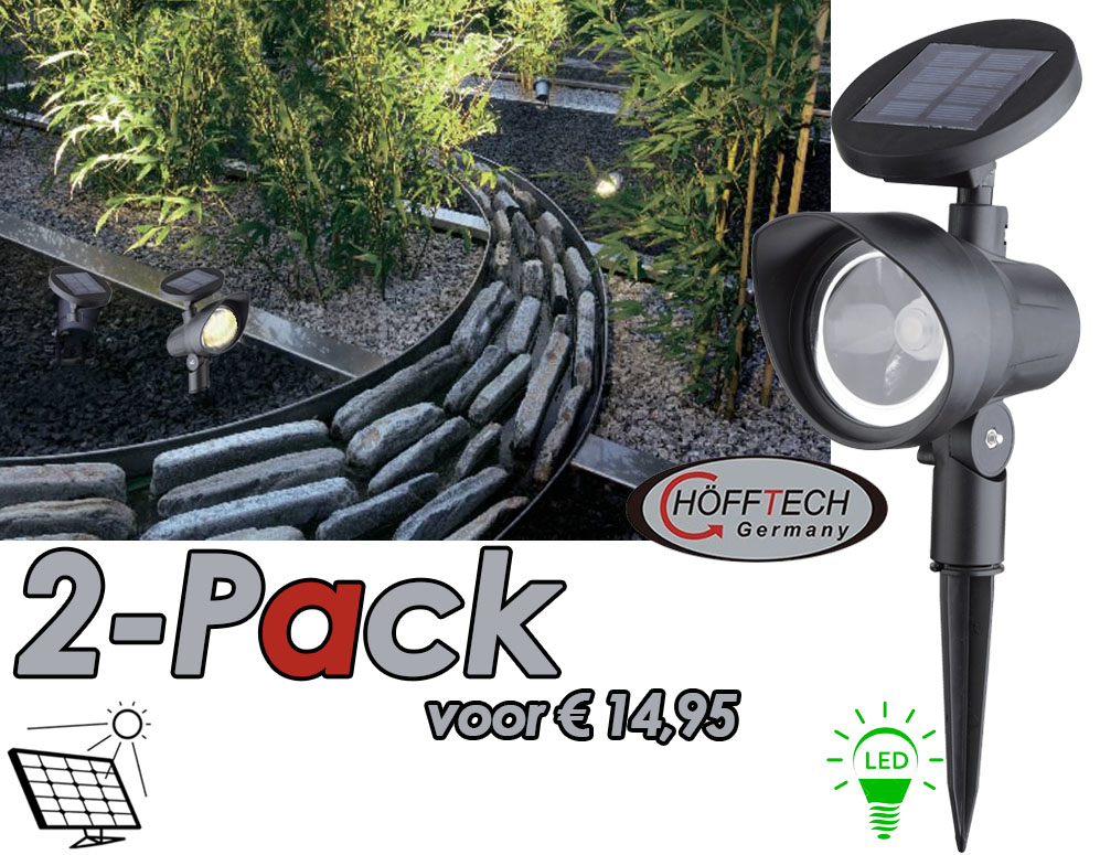 Click to Buy - Hofftech 3 Watt LED Solar Spots Click to Buy - Hofftech 3 Watt LED Solar Spots