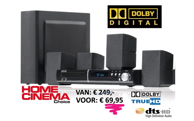 Click to Buy - Home Cinema Set Akai AHC1400 Click to Buy - Home Cinema Set Akai AHC1400
