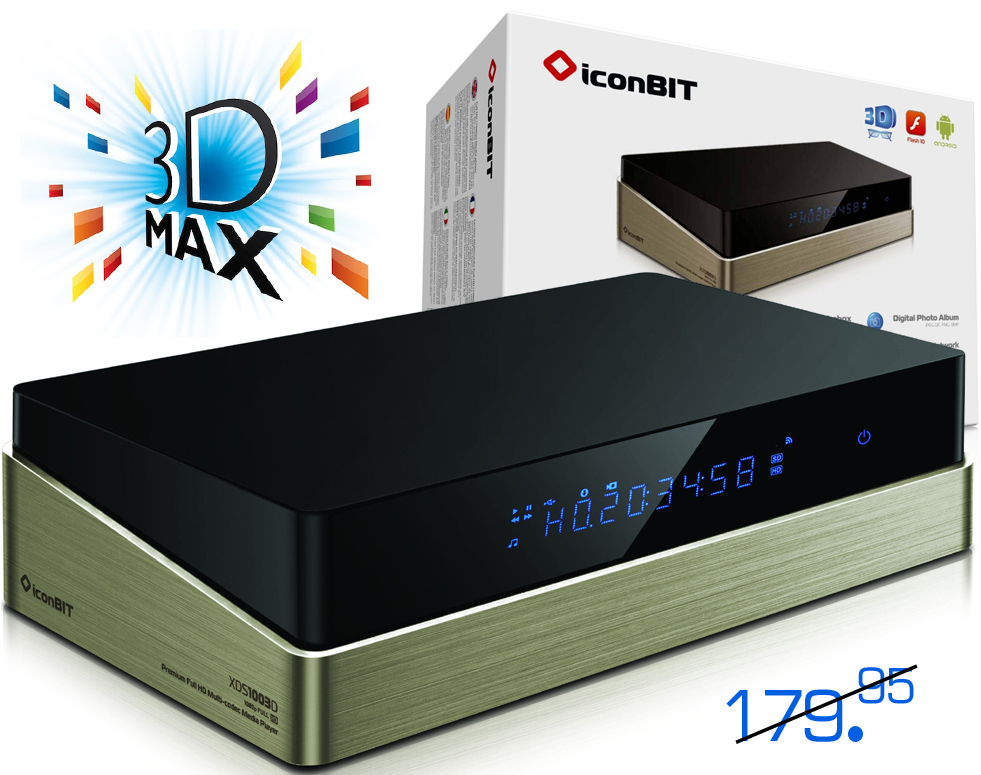 Click to Buy - iconBIT Media Player XDS1003D