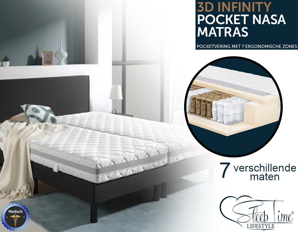Click to Buy - Infinity Medisch 3D Memory Foam Pocket Matras Click to Buy - Infinity Medisch 3D Memory Foam Pocket Matras