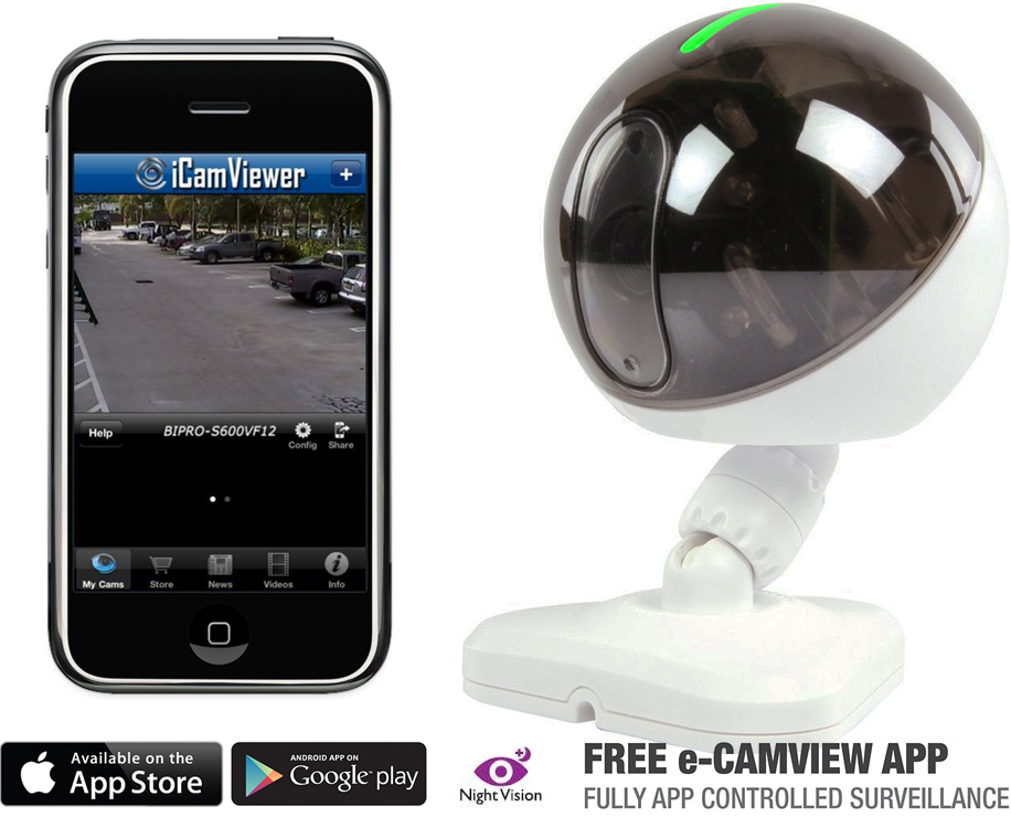 Click to Buy - IP-Camera met IR en APP Mogelijkheid Click to Buy - IP-Camera met IR en APP Mogelijkheid