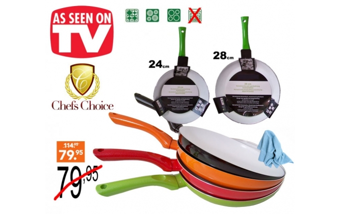 Click to Buy - Keramische Koekenpan 24+28cm (2st) Click to Buy - Keramische Koekenpan 24+28cm (2st)