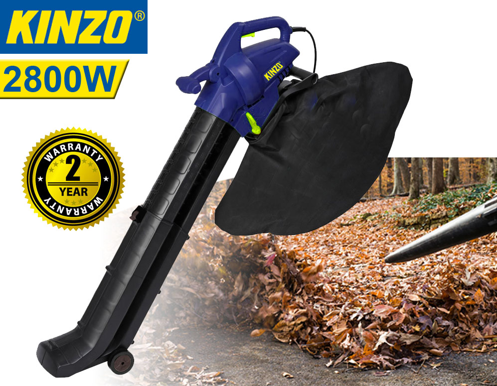 Click to Buy - Kinzo 2800 Watt Bladblazer met 3 Functies