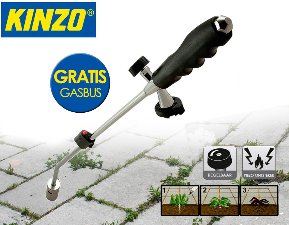 Click to Buy - Kinzo RVS Onkruidbrander OP=OP