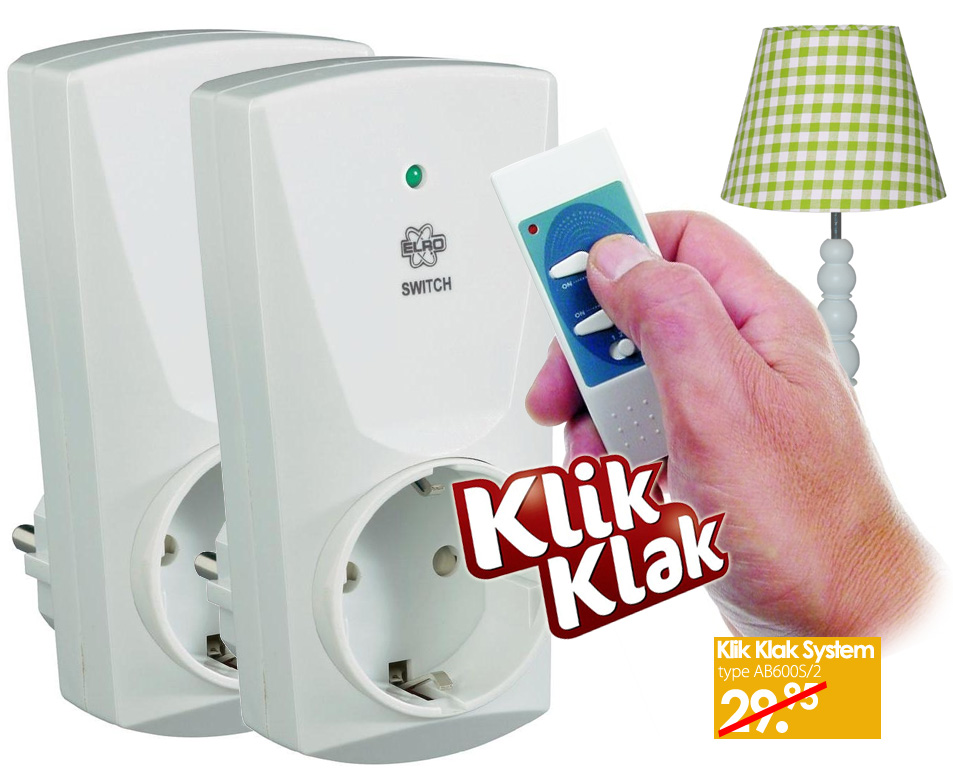 Click to Buy - Klik-Klak Systeem (2 units)