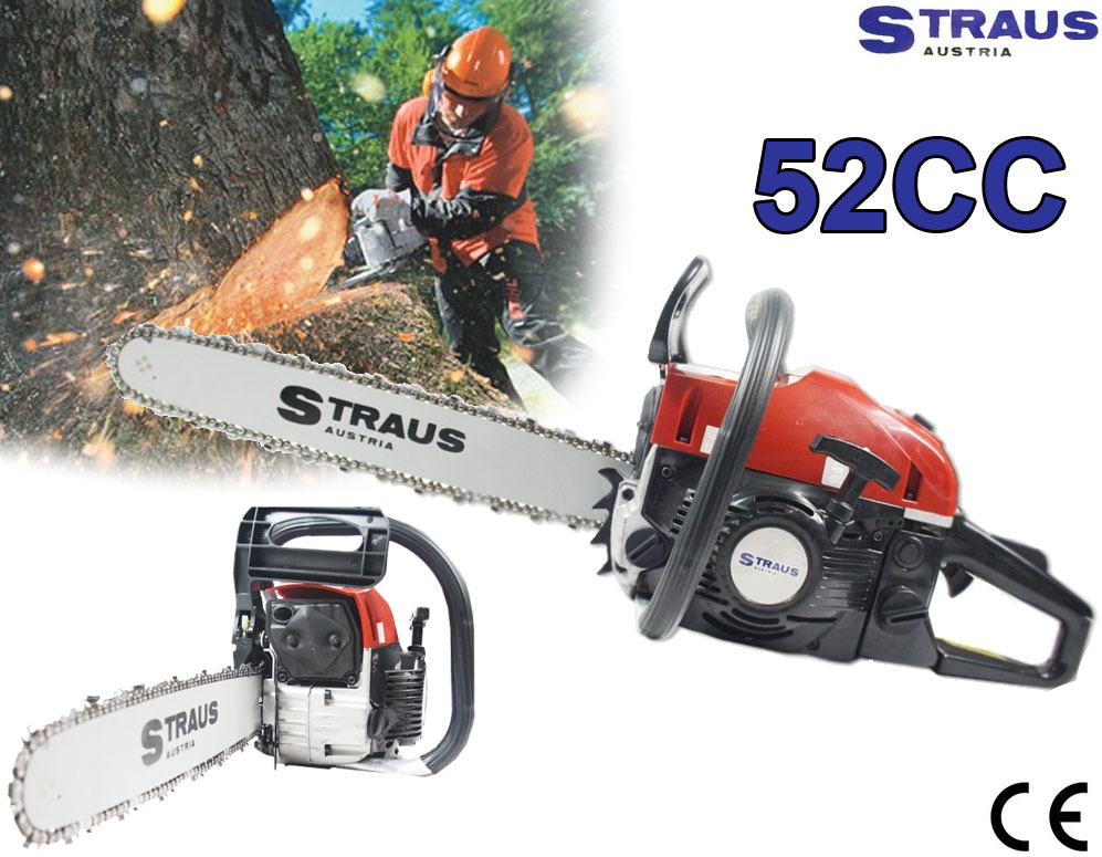 Click to Buy - Krachtige 52CC Straus Benzine Kettingzaag (450mm) Click to Buy - Krachtige 52CC Straus Benzine Kettingzaag (450mm)