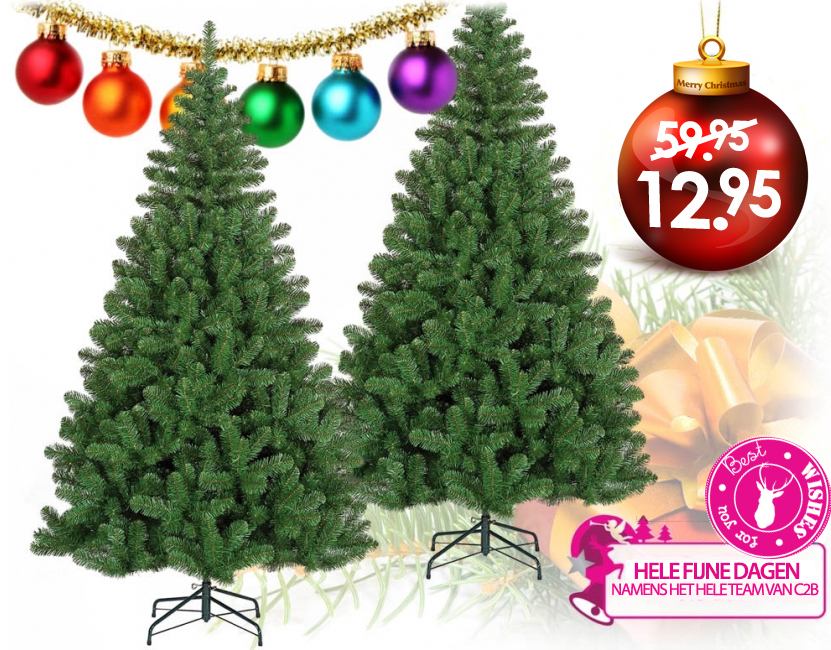 Click to Buy - Kunstkerstboom 180cm (OP=OP!)