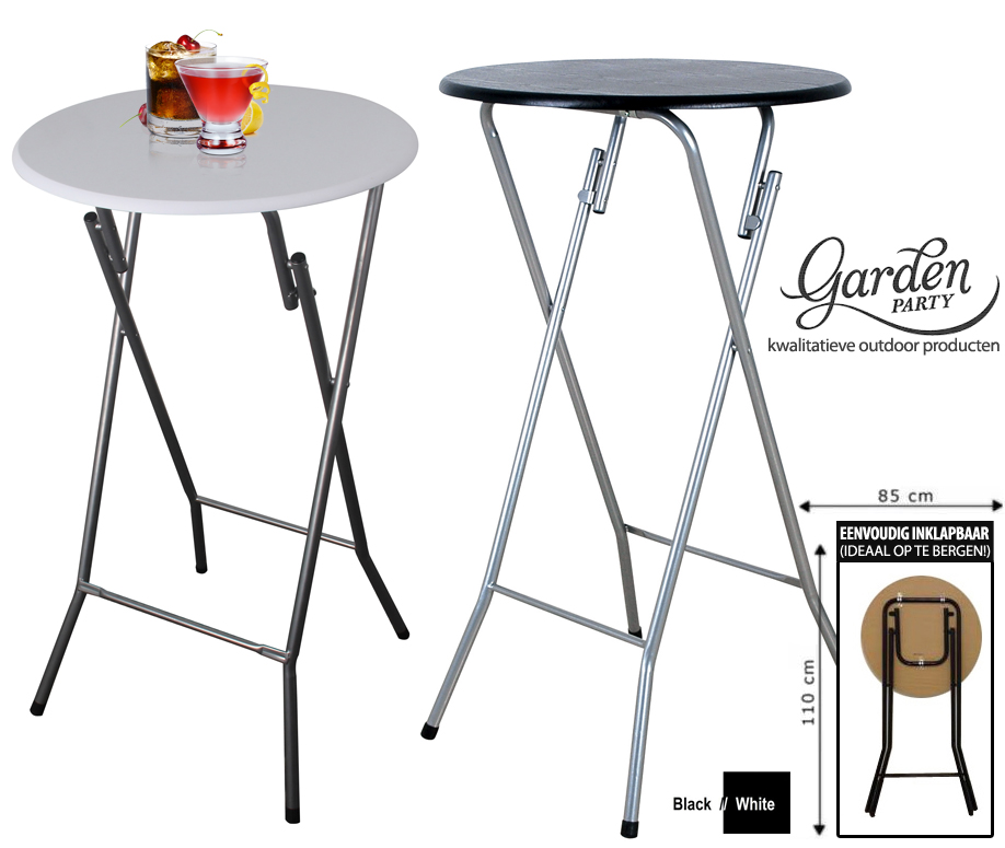 Click to Buy - Kwalitatieve StaTafels van Garden Party Click to Buy - Kwalitatieve StaTafels van Garden Party