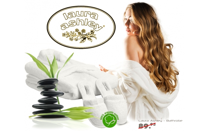 Click to Buy - Laura Ashley Badjas + Slippers Click to Buy - Laura Ashley Badjas + Slippers