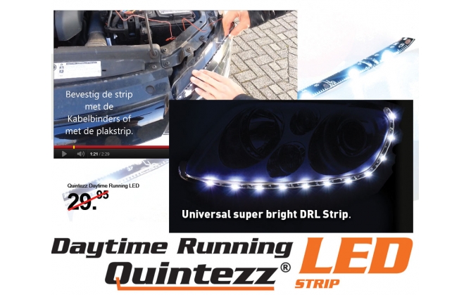 Click to Buy - Led-Strip (DRL) Verlichting 12V Click to Buy - Led-Strip (DRL) Verlichting 12V