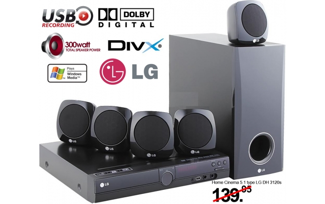 Click to Buy - LG Homecinema LGDH-3120s