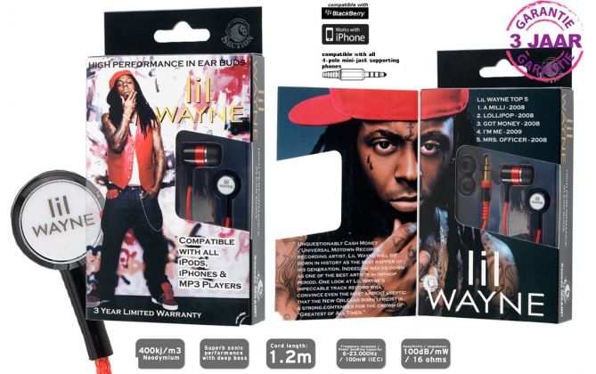 Click to Buy - LIL Wayne in-ear Headphones Click to Buy - LIL Wayne in-ear Headphones