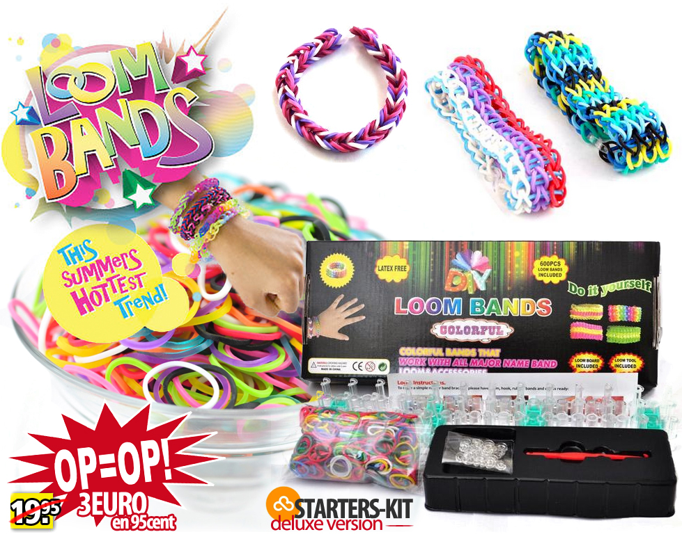 Click to Buy - Loom Bands Starterskit | MEGA DEAL Click to Buy - Loom Bands Starterskit | MEGA DEAL