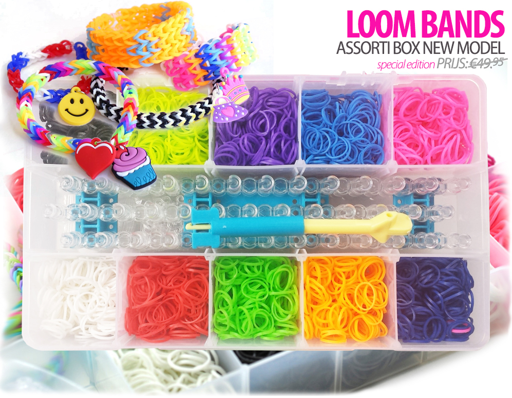 Click to Buy - Loombox Bewaardoos MET 3.000 Elastiekjes Click to Buy - Loombox Bewaardoos MET 3.000 Elastiekjes