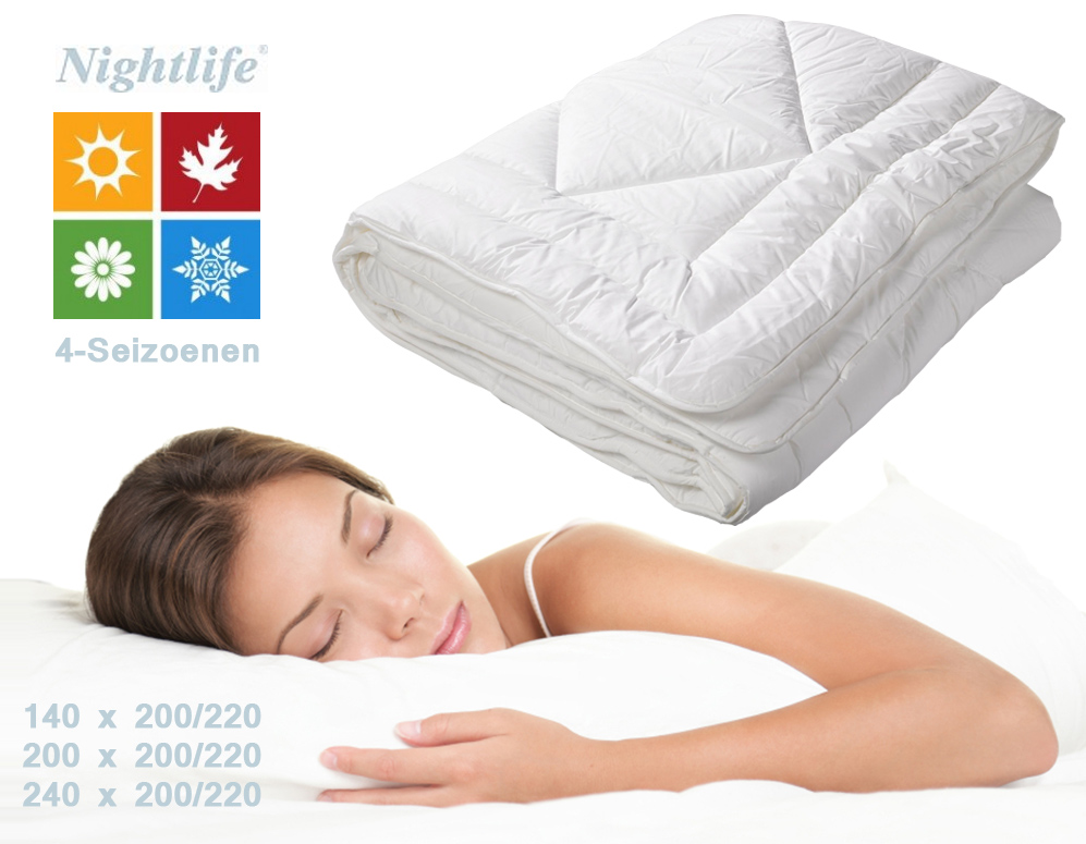 Click to Buy - Luxe 4-Seizoenen Dekbed | Summer / Winter Click to Buy - Luxe 4-Seizoenen Dekbed | Summer / Winter