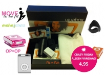 Click to Buy - Luxe Fitness Box met Stappenteller