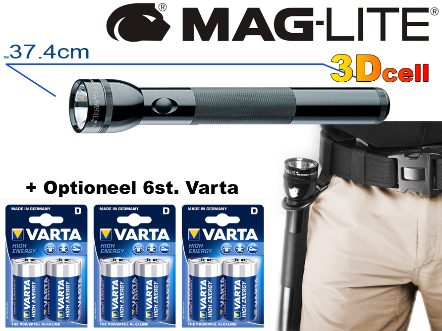 Click to Buy - Mag-Lite 3D-Cell Zaklamp (original)