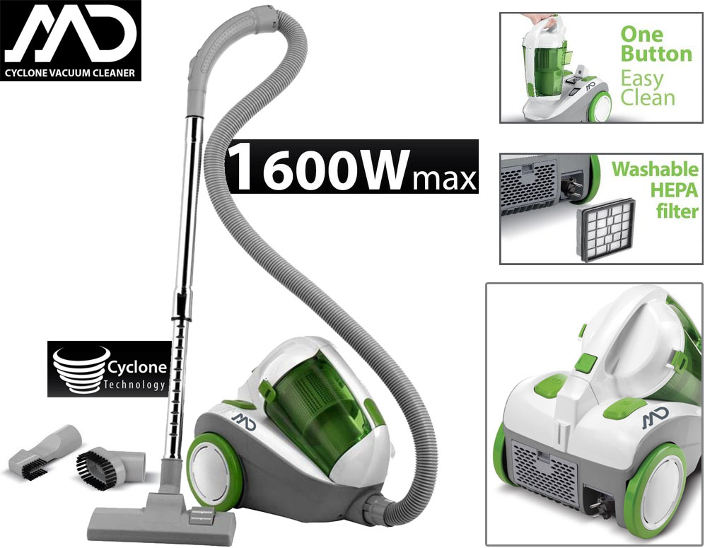 Click to Buy - MD Cyclone Zakloze Stofzuiger 1600W Click to Buy - MD Cyclone Zakloze Stofzuiger 1600W