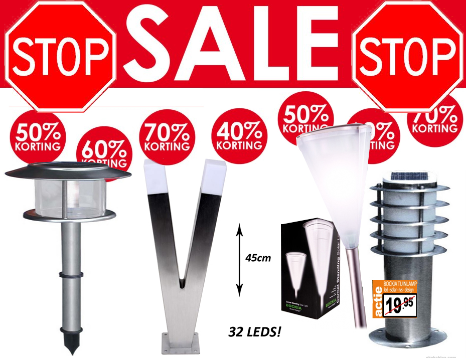 Click to Buy - MEGA Tuinlampen SALE TOT -80% OP=OP!