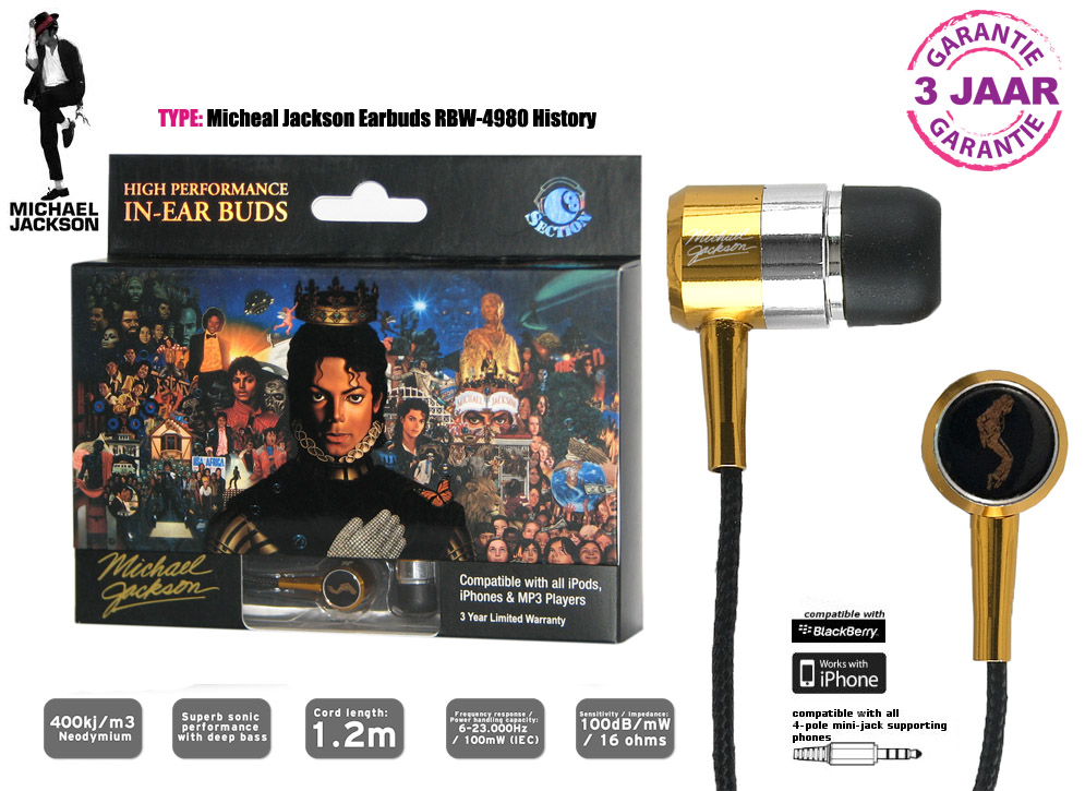 Click to Buy - Michael Jackson IN-EAR Phones Click to Buy - Michael Jackson IN-EAR Phones