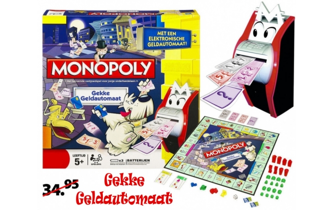 Click to Buy - Monopoly + Elektrische Geldautomaat Click to Buy - Monopoly + Elektrische Geldautomaat