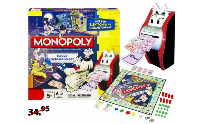 Click to Buy - Monopoly met Geldautomaat Click to Buy - Monopoly met Geldautomaat