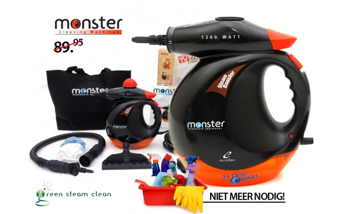 Click to Buy - Monster Steam Booster 1200W Click to Buy - Monster Steam Booster 1200W