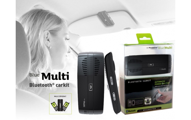 Click to Buy - Mr. Handsfree Blue Multi Carkit Click to Buy - Mr. Handsfree Blue Multi Carkit