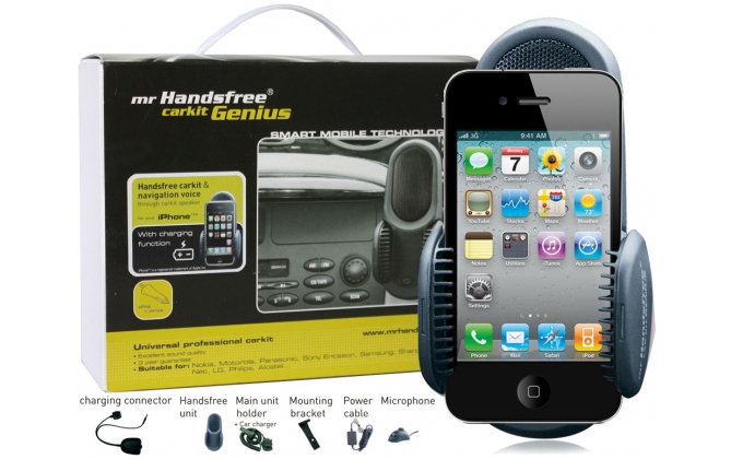 Click to Buy - Mr Handsfree Genius iPhone Carkit Click to Buy - Mr Handsfree Genius iPhone Carkit