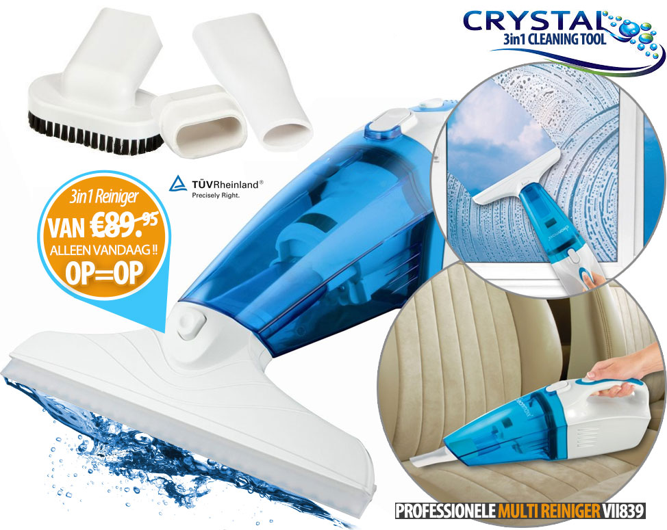 Click to Buy - Multireiniger 7in1 Cleaner (Nat / Droog) Click to Buy - Multireiniger 7in1 Cleaner (Nat / Droog)