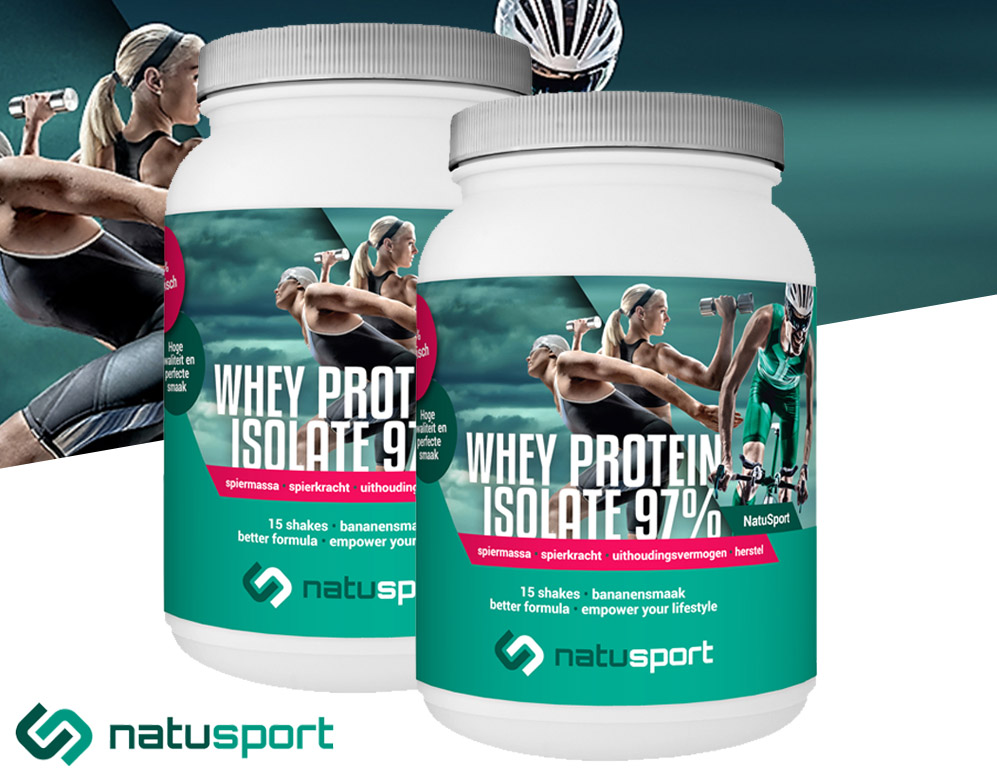Click to Buy - NatuSport Whey Proteïne Isolate (450gr)