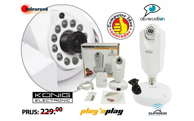 Click to Buy - Netwerkcamera SEC-CAMIP40 Click to Buy - Netwerkcamera SEC-CAMIP40