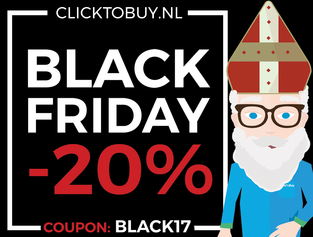 Click to Buy - Nog 1 dag 20% korting op alles bij ClickToBuy