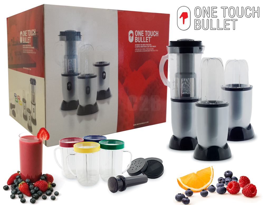 Click to Buy - One Touch Bullet Blender (21-delig) Click to Buy - One Touch Bullet Blender (21-delig)