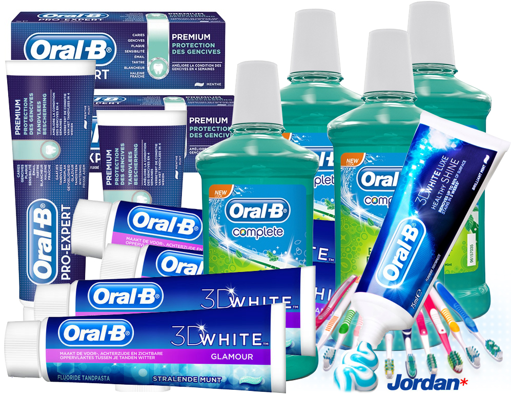 Click to Buy - Oral-B XXL Mega 3D White Pakket (OP=OP)