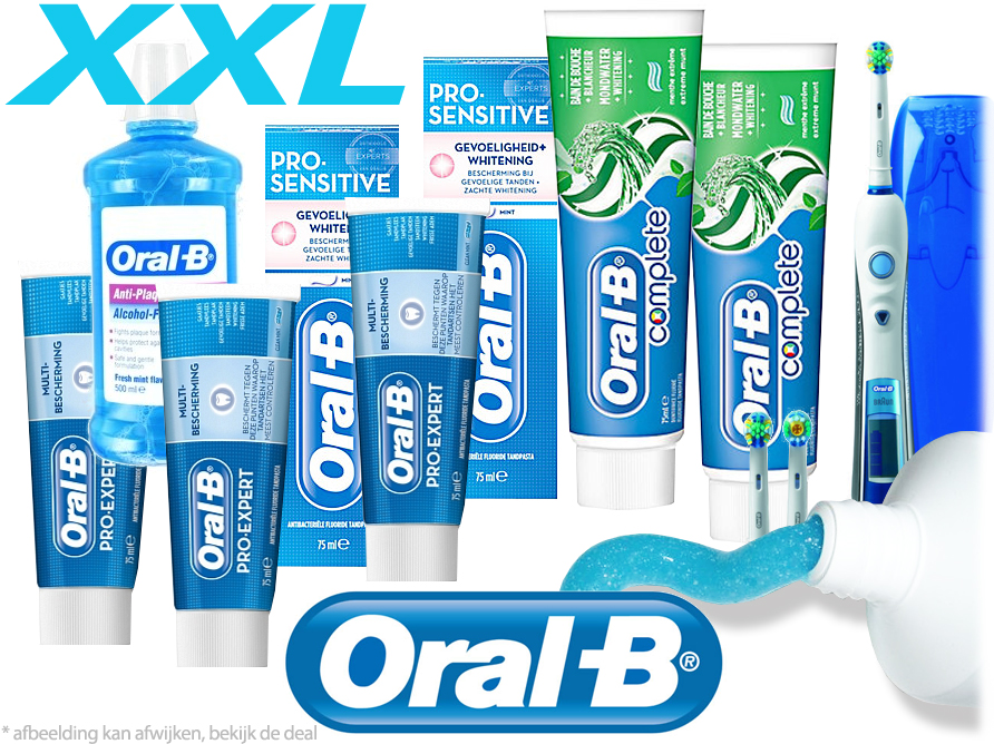 Click to Buy - Oral-B XXL Mega Poetspakket Click to Buy - Oral-B XXL Mega Poetspakket