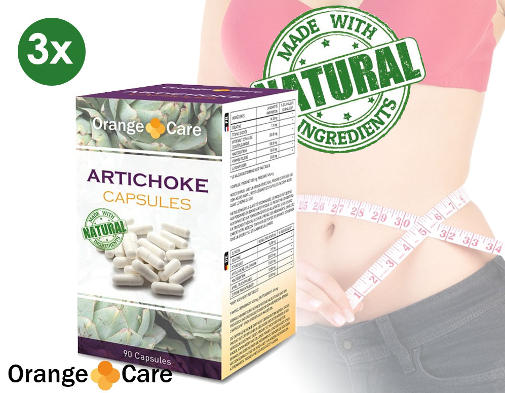 Click to Buy - Orange Care 270 Artichoke Capsules Click to Buy - Orange Care 270 Artichoke Capsules