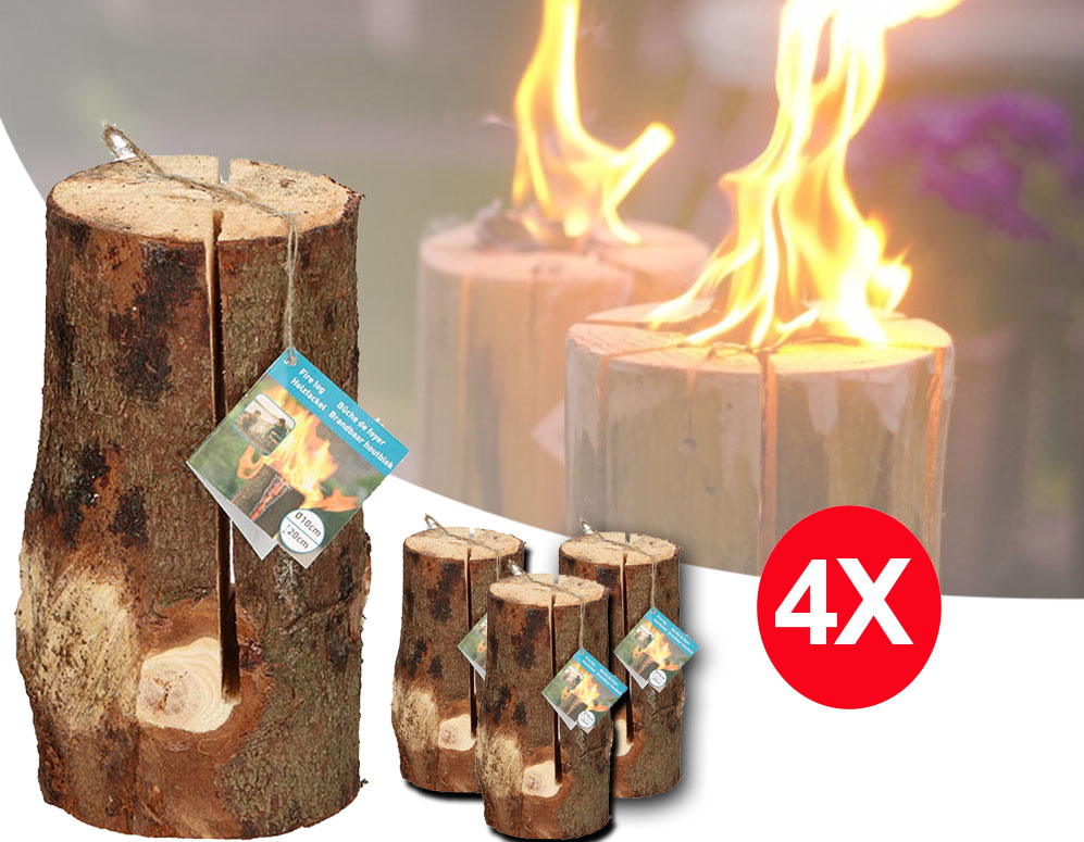 Click to Buy - Pakket van 4 Zweedse Fakkels Click to Buy - Pakket van 4 Zweedse Fakkels