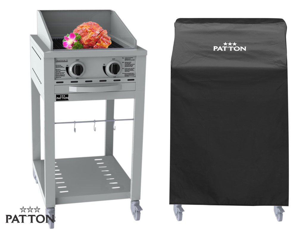 Click to Buy - Patton Traiteur II RVS Gasbarbecue Click to Buy - Patton Traiteur II RVS Gasbarbecue