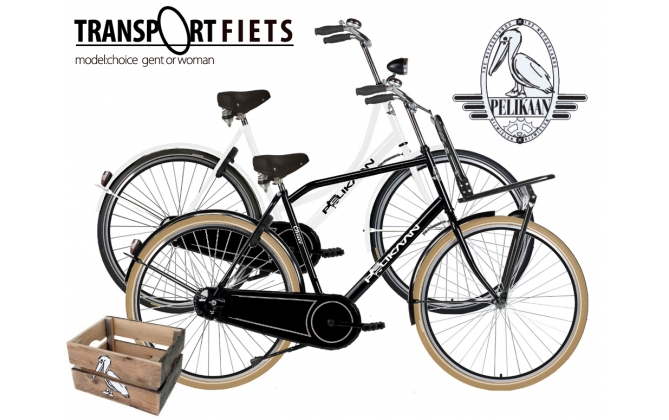 Click to Buy - Pelikaan Transportfiets Heavyduty Click to Buy - Pelikaan Transportfiets Heavyduty