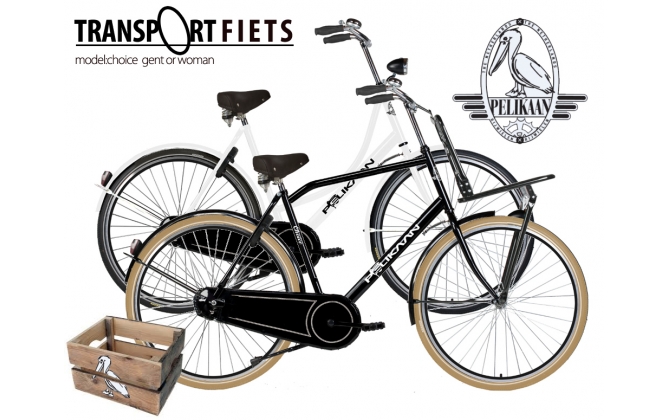 Click to Buy - Pelikaan Transportfiets Heavyduty