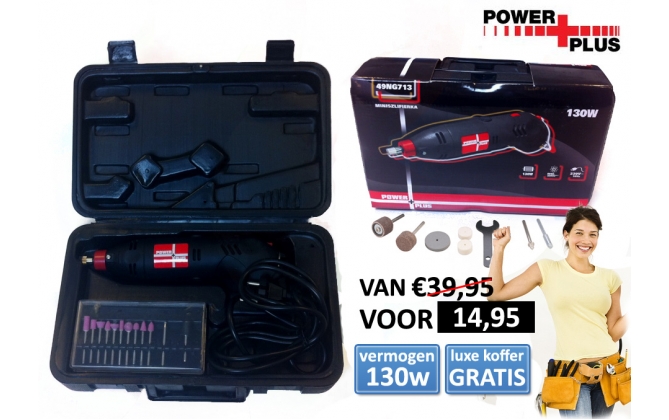 Click to Buy - PowerPlus Multitool 130W Click to Buy - PowerPlus Multitool 130W