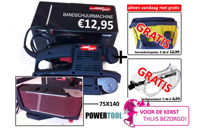 Click to Buy - PowerTool Bandschuurmachine 800w Click to Buy - PowerTool Bandschuurmachine 800w