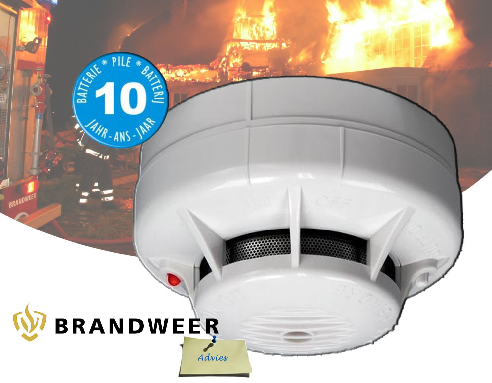 Click to Buy - Professionele ASD-10 Optische Rookmelder Click to Buy - Professionele ASD-10 Optische Rookmelder