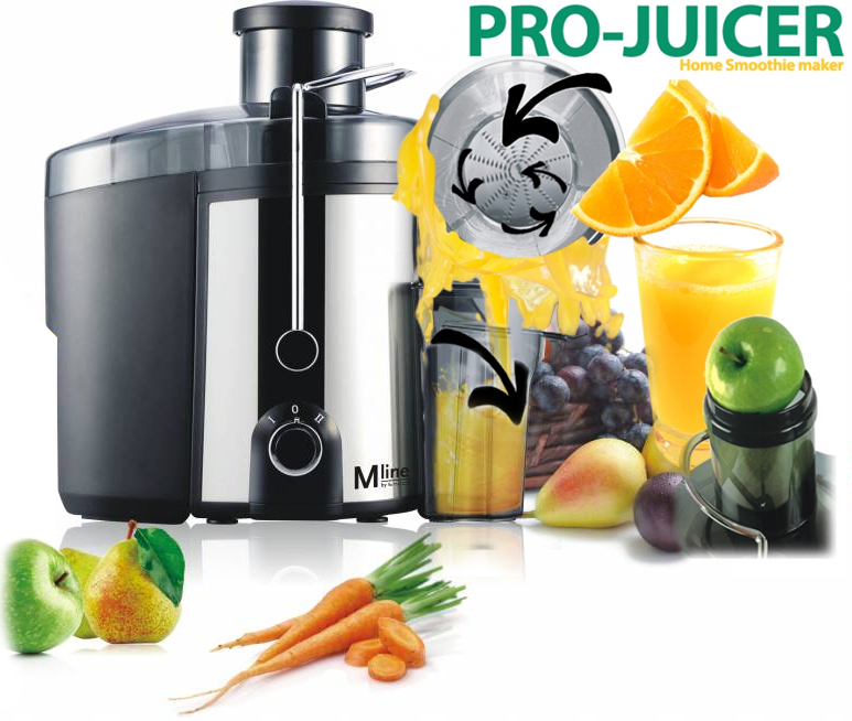 Click to Buy - Professionele Fruit en Groente Juicer Click to Buy - Professionele Fruit en Groente Juicer