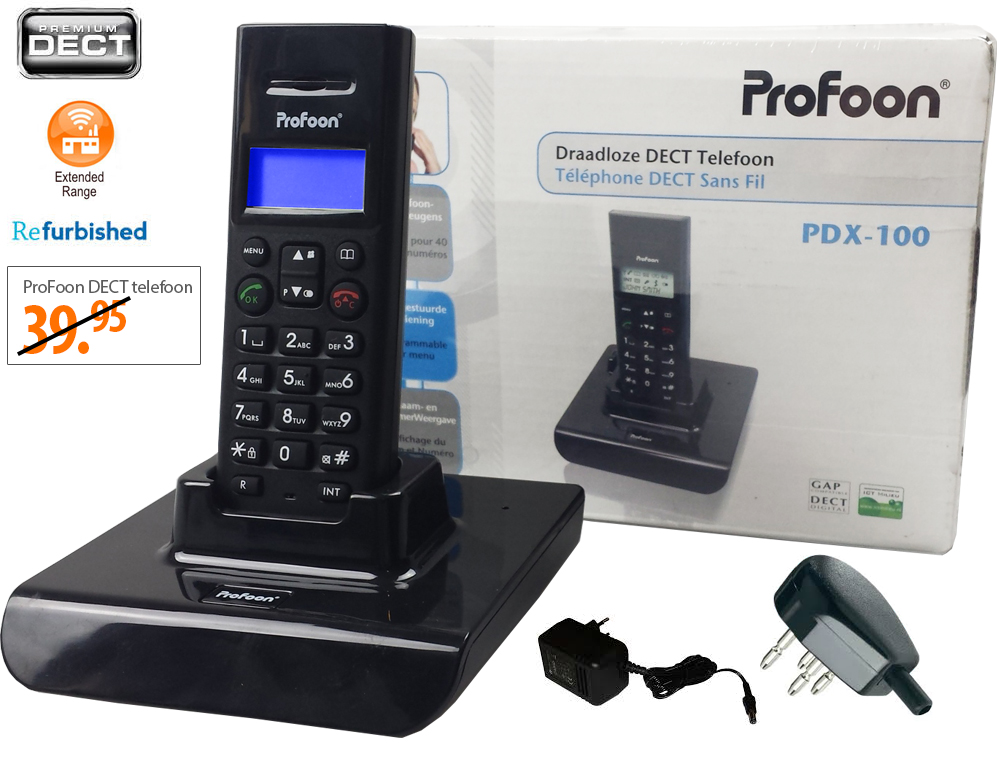 Click to Buy - Profoon DECT Telefoon (Refurbished) Click to Buy - Profoon DECT Telefoon (Refurbished)