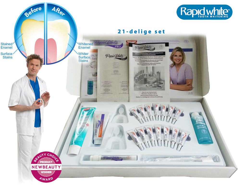 Click to Buy - Rapid White 21-delige Tandenbleekset Click to Buy - Rapid White 21-delige Tandenbleekset