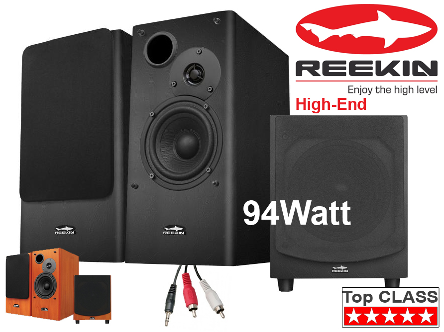 Click to Buy - Reekin Actieve HIgh-End PC Speakers